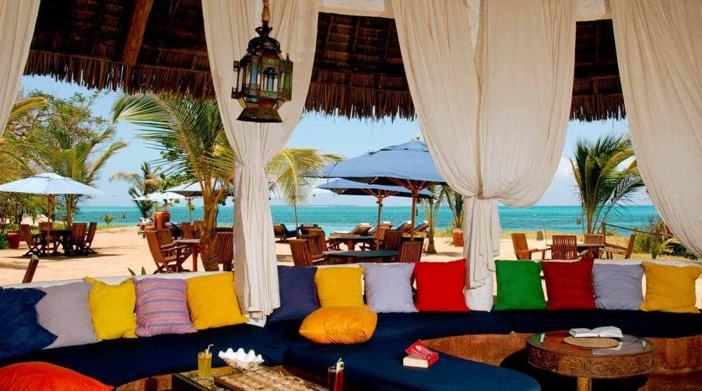 Un salon en Tanzanie