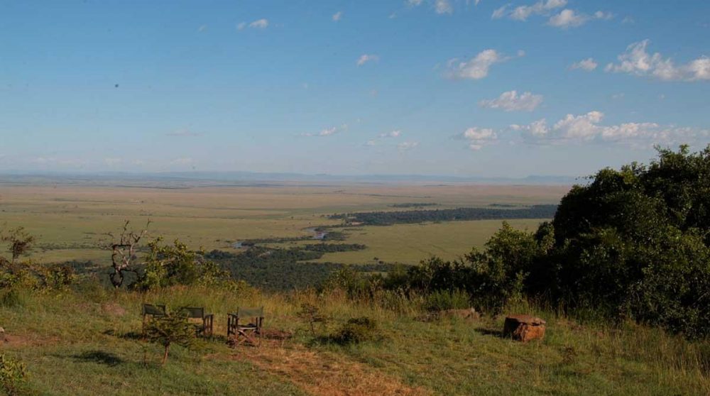 Vue sur la nature dans le Masai Mara