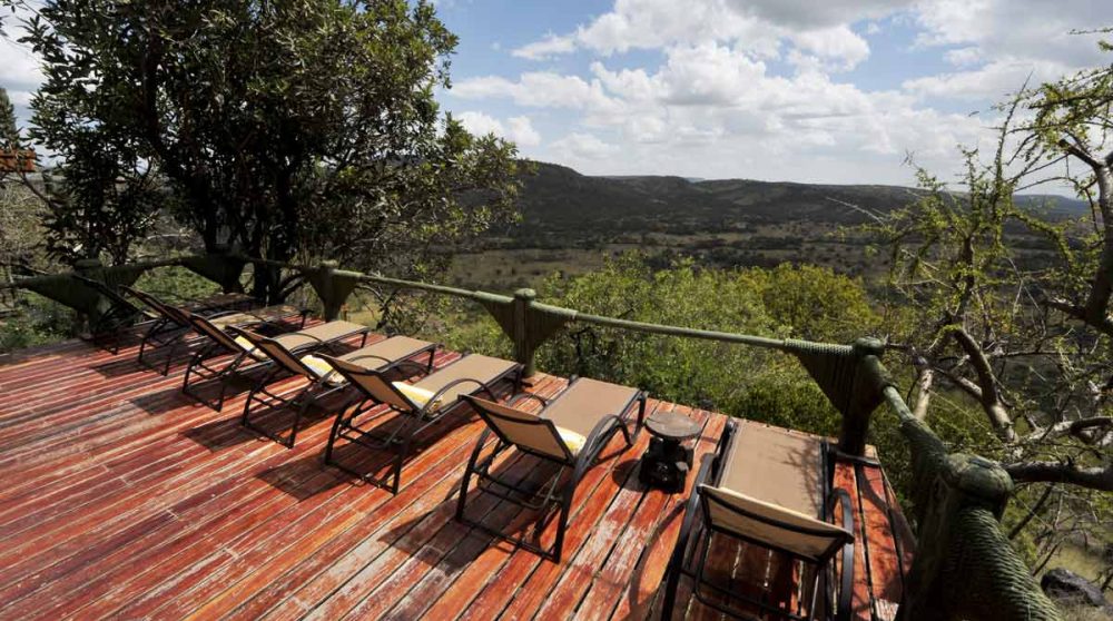 Chaises longues pour se détendre en Tanzanie