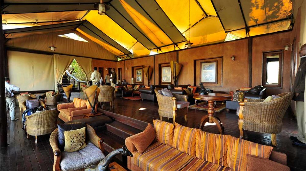 Autre vue du salon en Tanzanie