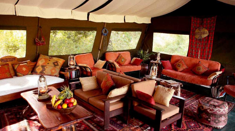 Un autre salon dans le Masai Mara