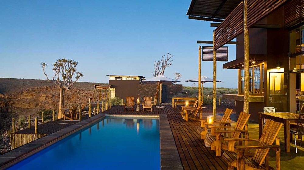 Autre vue de la piscine au Fisher River Canyon