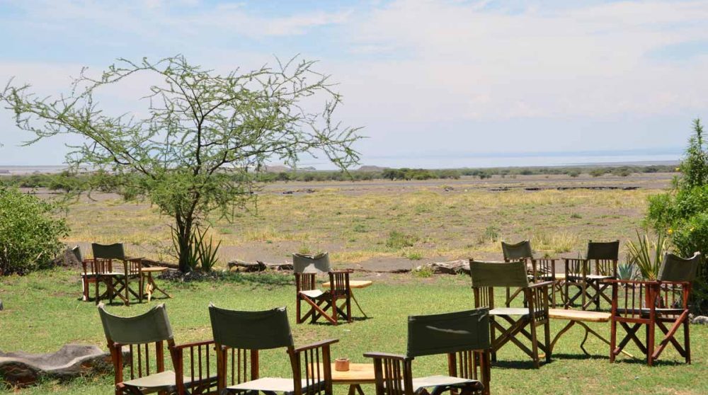 Vue sur la nature au Lac Natron