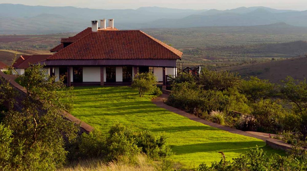 Le lodge dans le cratère du Ngorongoro