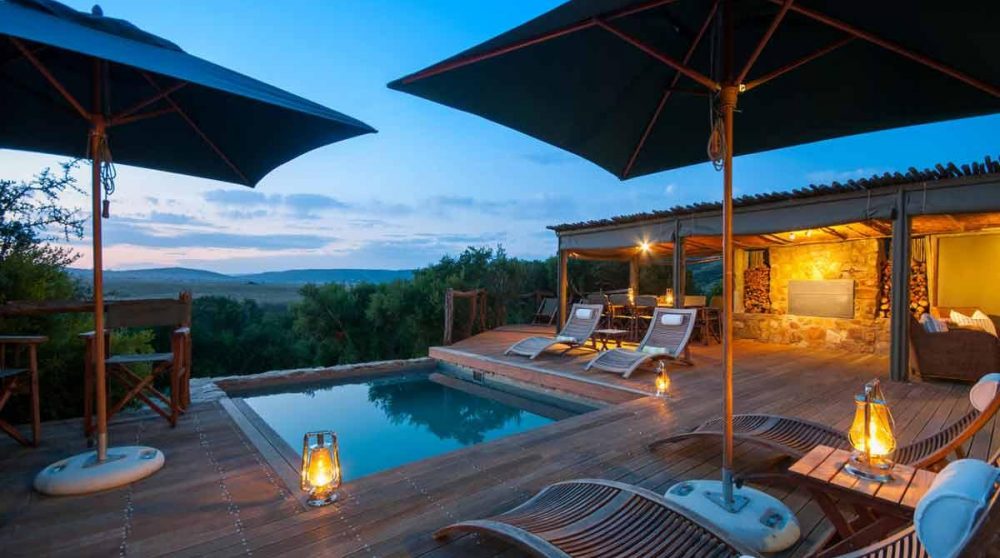 La terrasse et la piscine