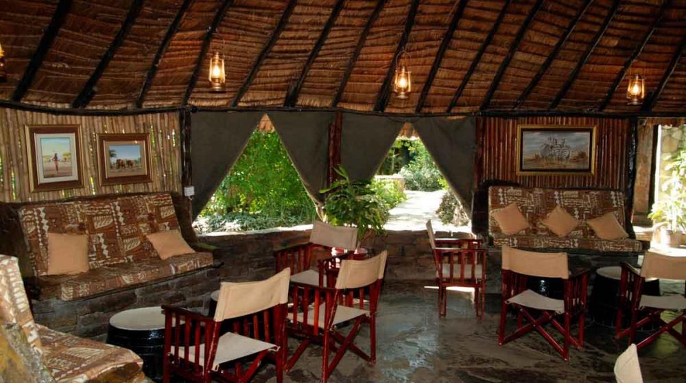 Un salon dans le Masai Mara