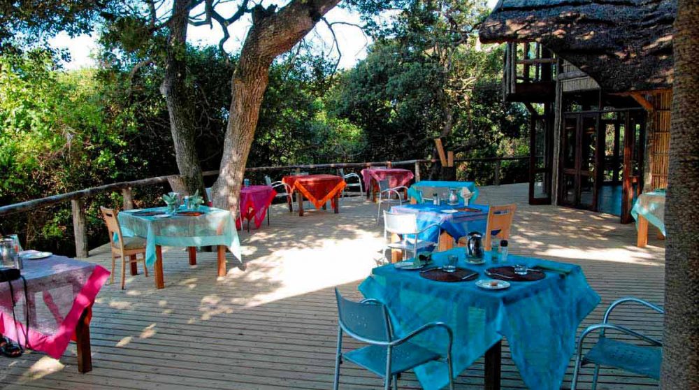 La terrasse à Mabibi