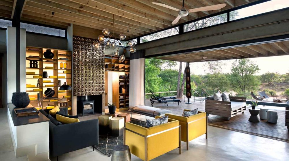 Le salon en Afrique du Sud