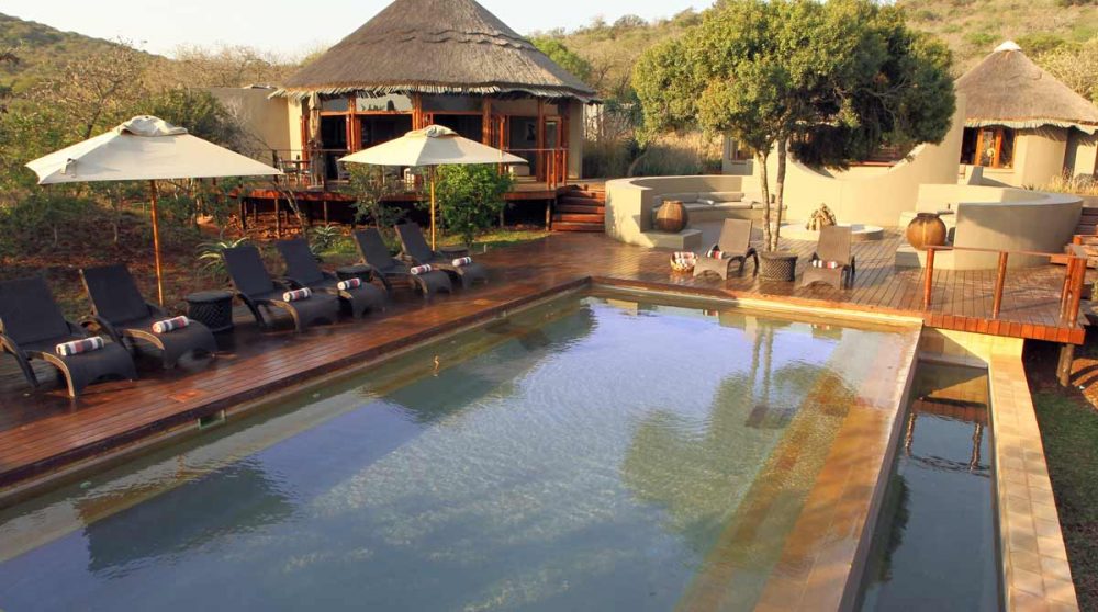 La piscine dans le Kwazulu Natal