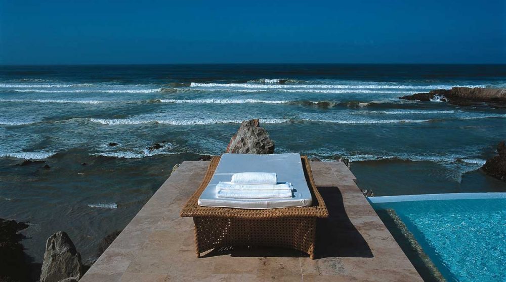 Une chaise longue à Hermanus