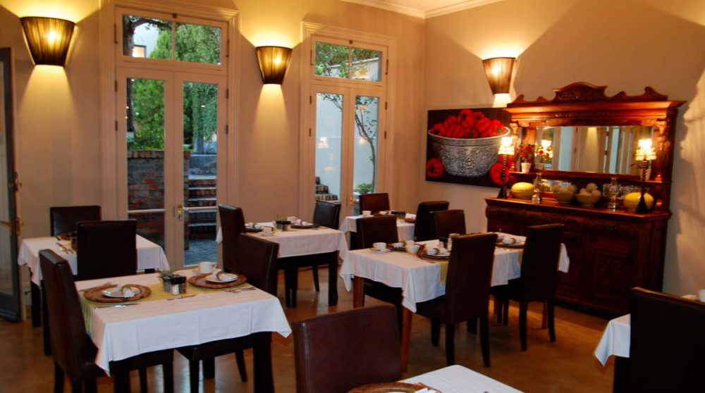 Le restaurant au Cap