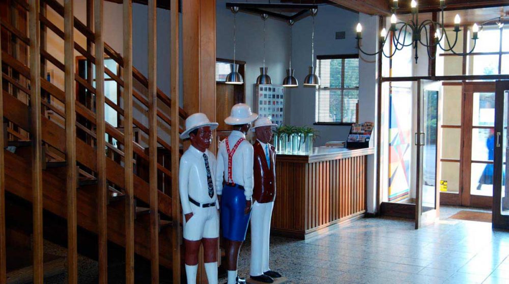 Décoration de l'hôtel en Afrique du Sud