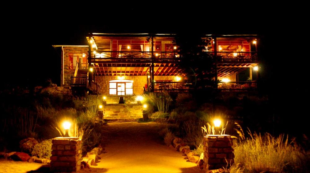 L'entrée la nuit à Klein aus Vista