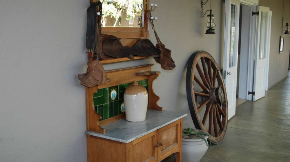 La décoration à l'extérieur en Afrique du Sud