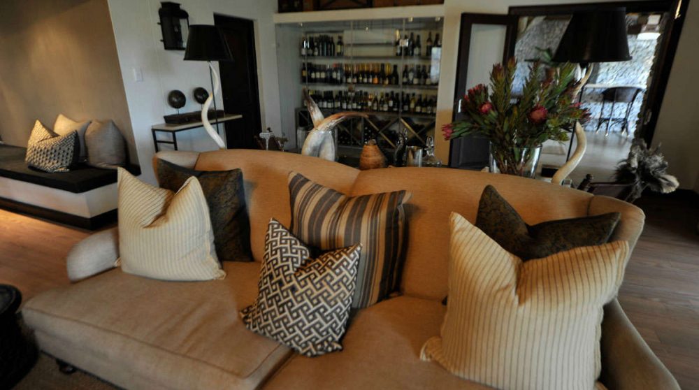 Le canapé à Londolozi