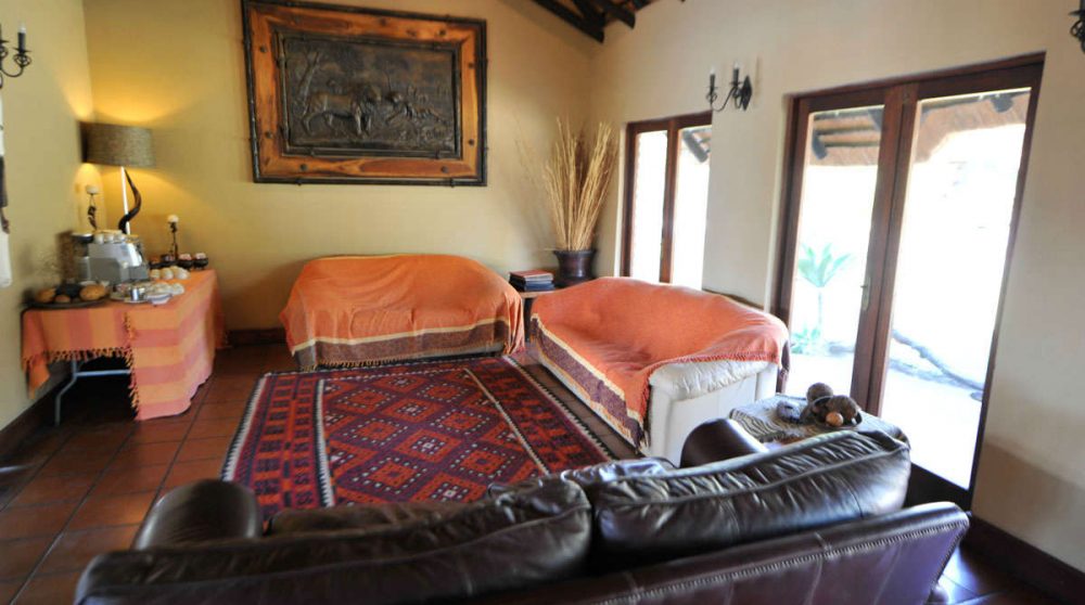 Un salon en Afrique du Sud