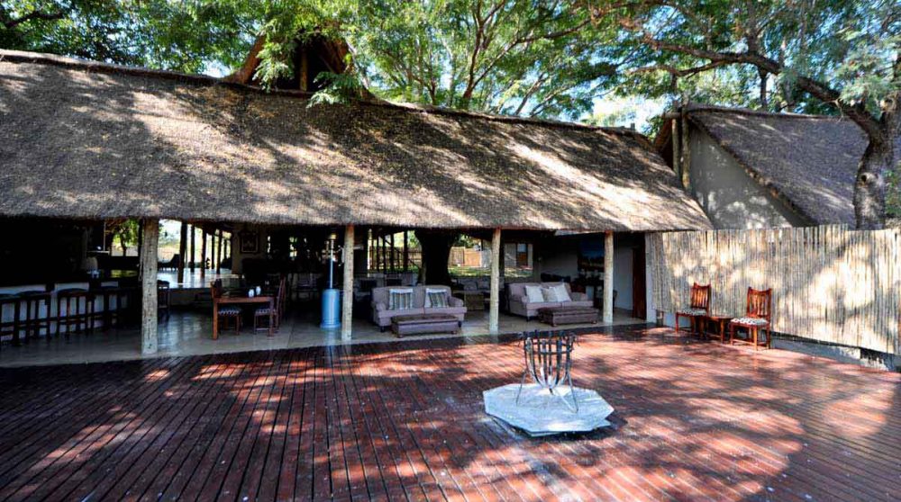 La terrasse en Afrique du Sud