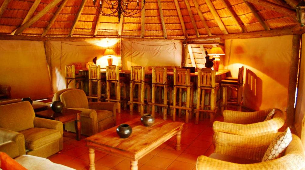 Autre vue du salon dans le Kwazulu Natal