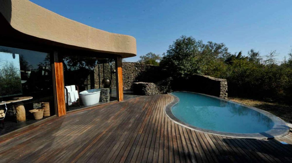 La piscine en Afrique du Sud