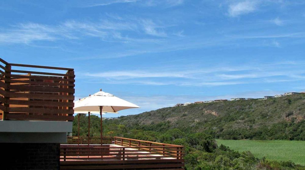 Une terrasse en Afrique du Sud