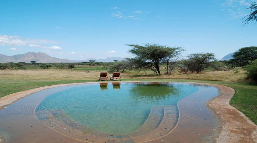 La grande piscine à Shaba