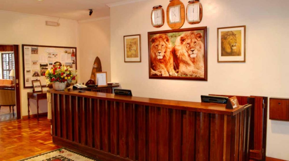 La réception à Old Pejeta