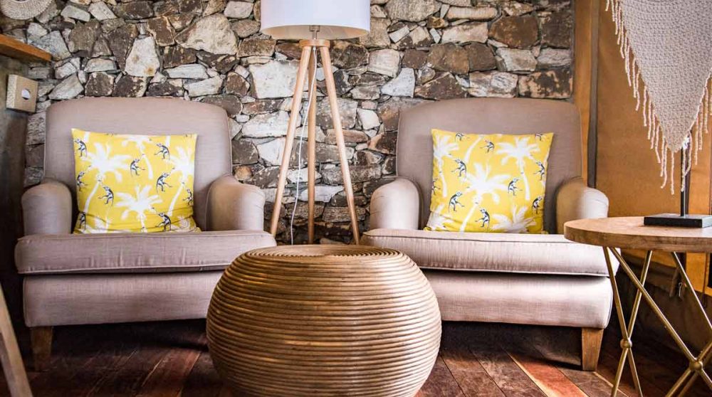 Autre vue du salon en Tanzanie