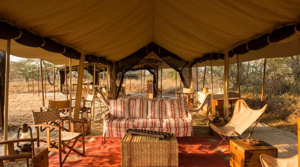 Autre vue du salon en Tanzanie