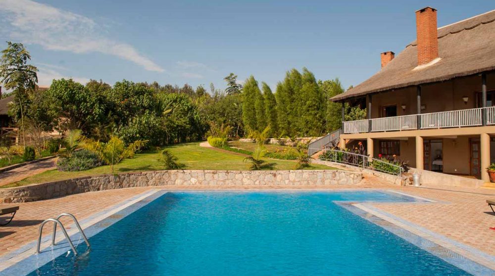 La piscine chauffée