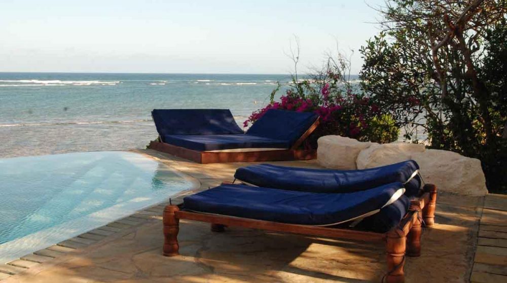 Chaises longues à Mombasa