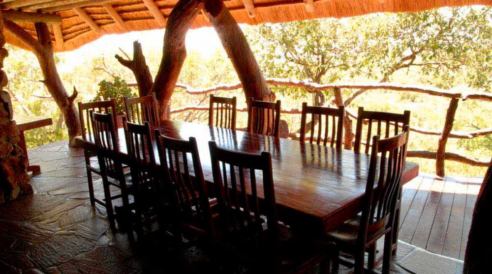Salle à manger au Ants Hill