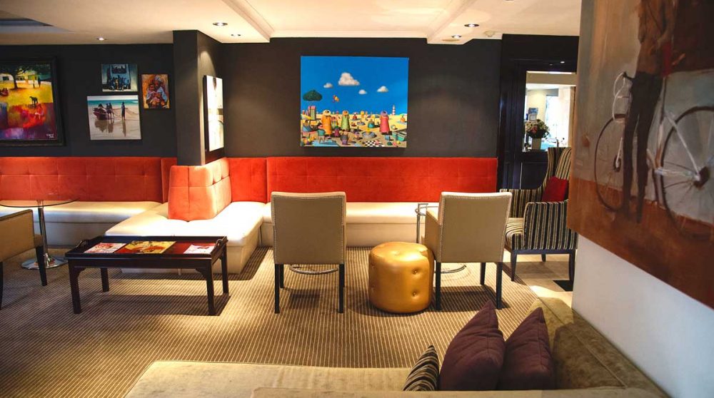 Le salon du Bantry Bay Suite Hotel