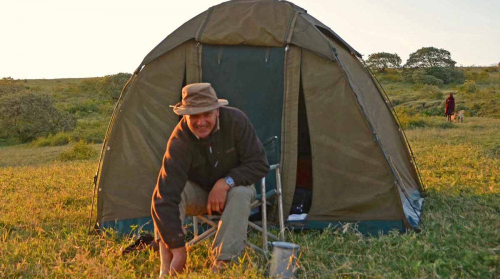 Tente igloo à Empakaï