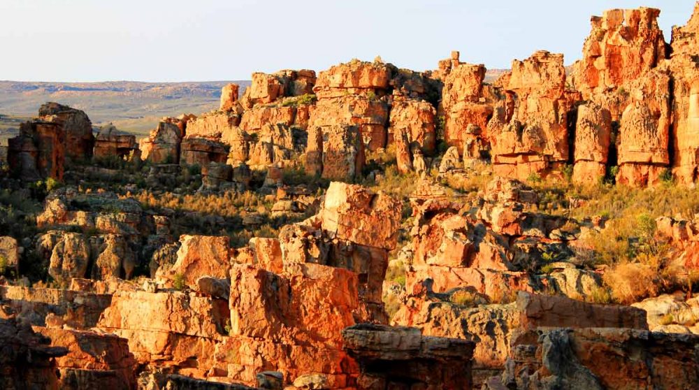 Les montagnes typiques du massif du Cederberg