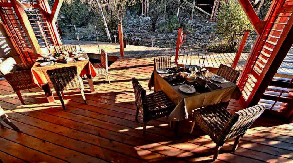 Le restaurant du Dolomite Camp