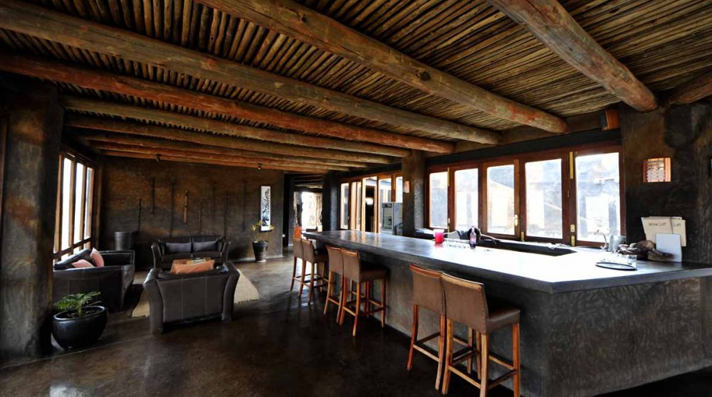 Vue de l'intérieur du Doro Nawas Camp