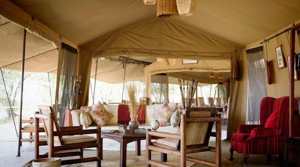 Autre vue du salon en Tanzanie