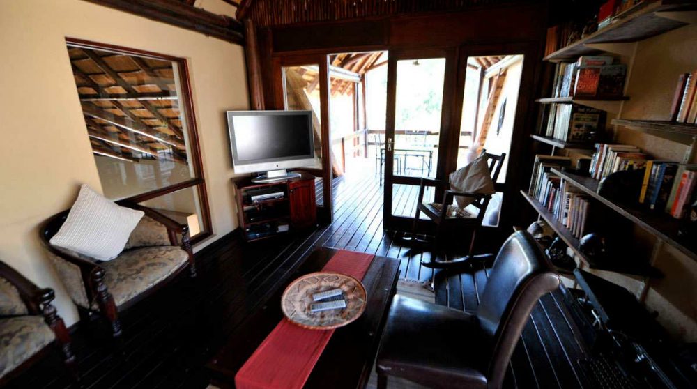 Un salon à l'Elephant Plains