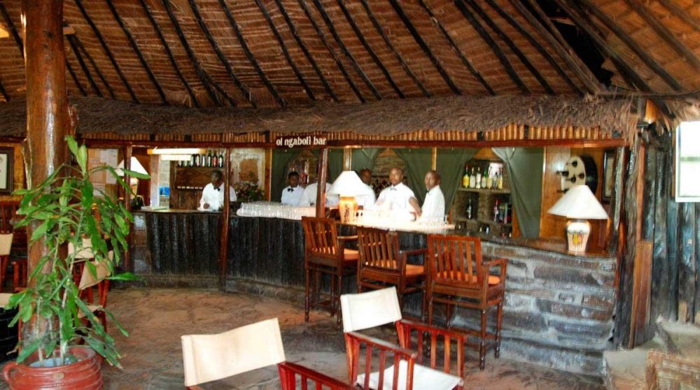 Le bar du Fig Tree Camp