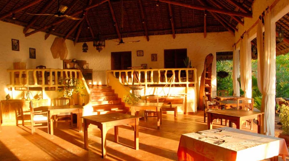 Le restaurant du Fumba Beach Lodge
