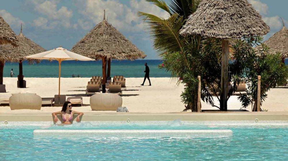 Détail de la piscine