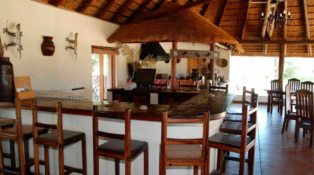 Le bar de l'hôtel Jackalberry