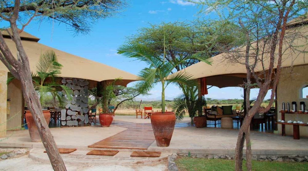 Terrasse au Joys Camp