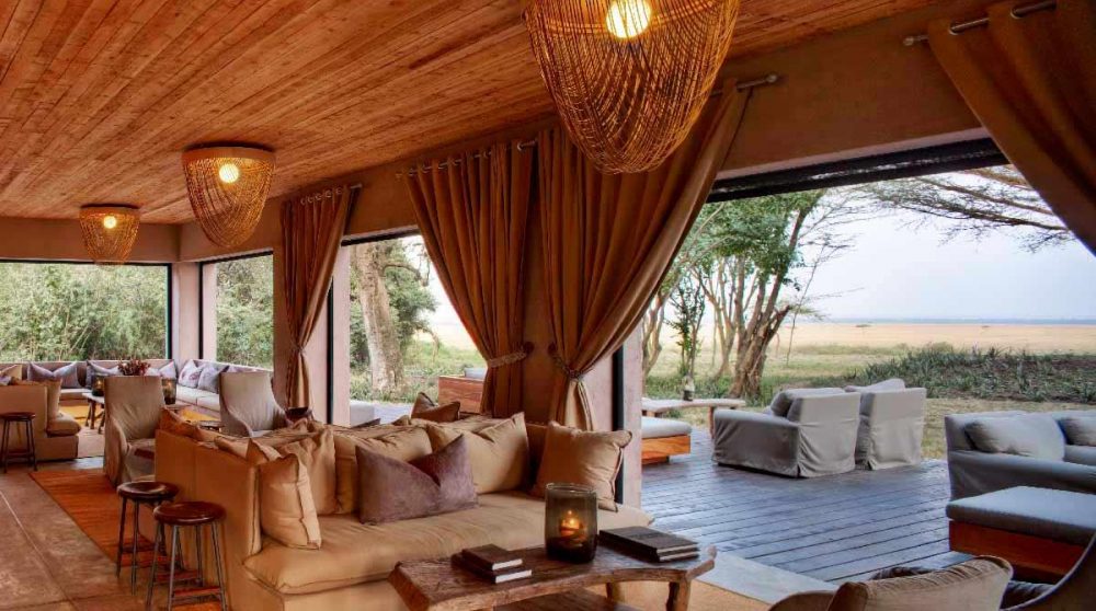 Autre vue du salon du Kichwa Tembo