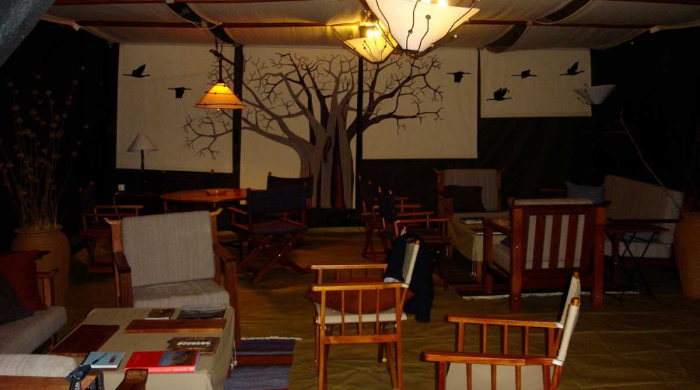 Le lounge au Kwihala