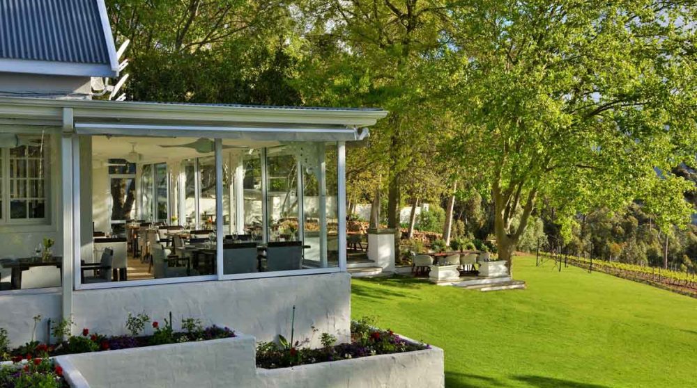 Le restaurant à La Petite Ferme