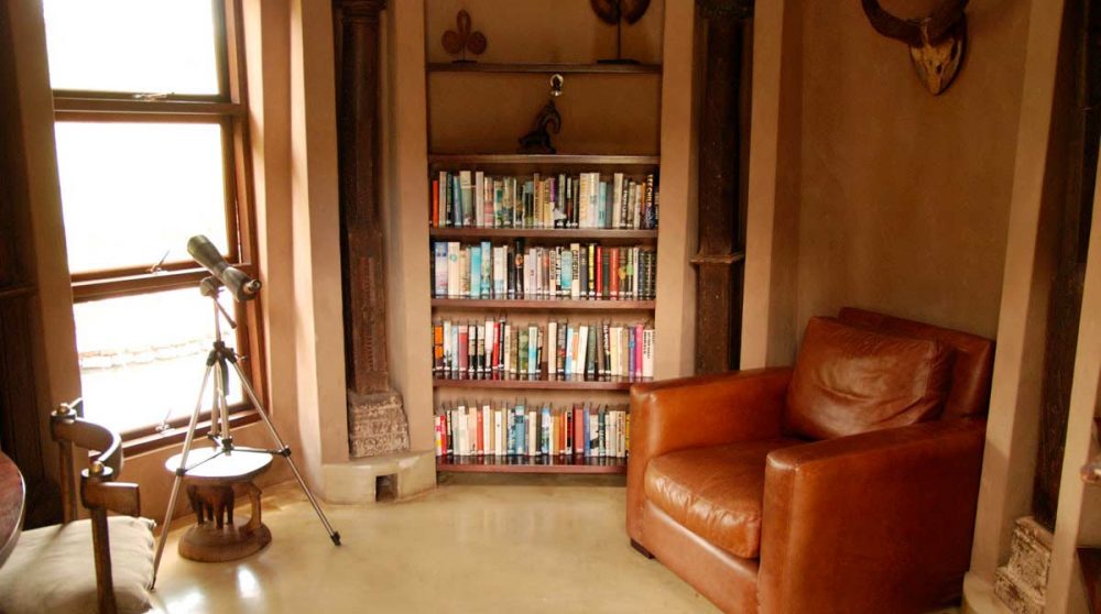 Bibliothèque au Marataba