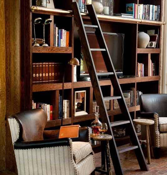 La bibliothèque de l'hôtel Morukuru Farm House