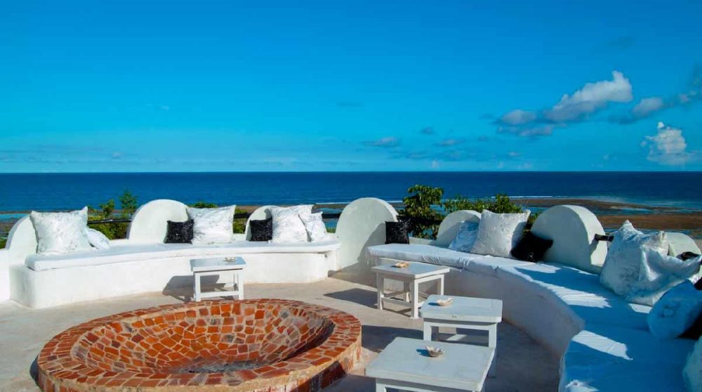 La terrasse du Msambweni House