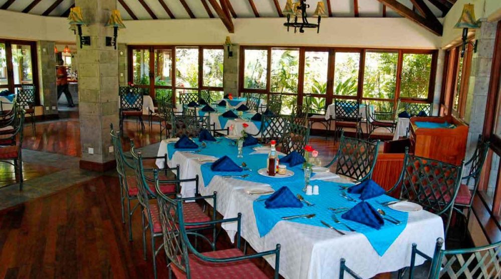 Le restaurant du Naivasha Simba Lodge